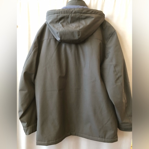 Weatherproof Ultra Tech Jacket, Double Zip Hooded Water Repellant Coat,sz M,new - Picture 5 of 11